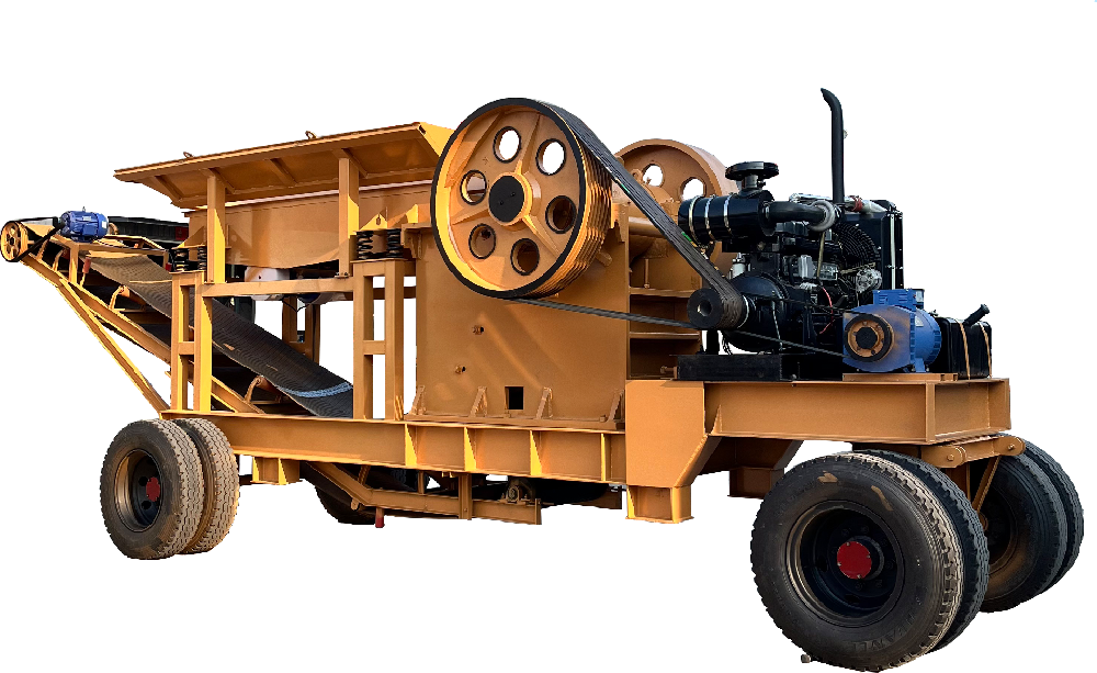 Crushing station series