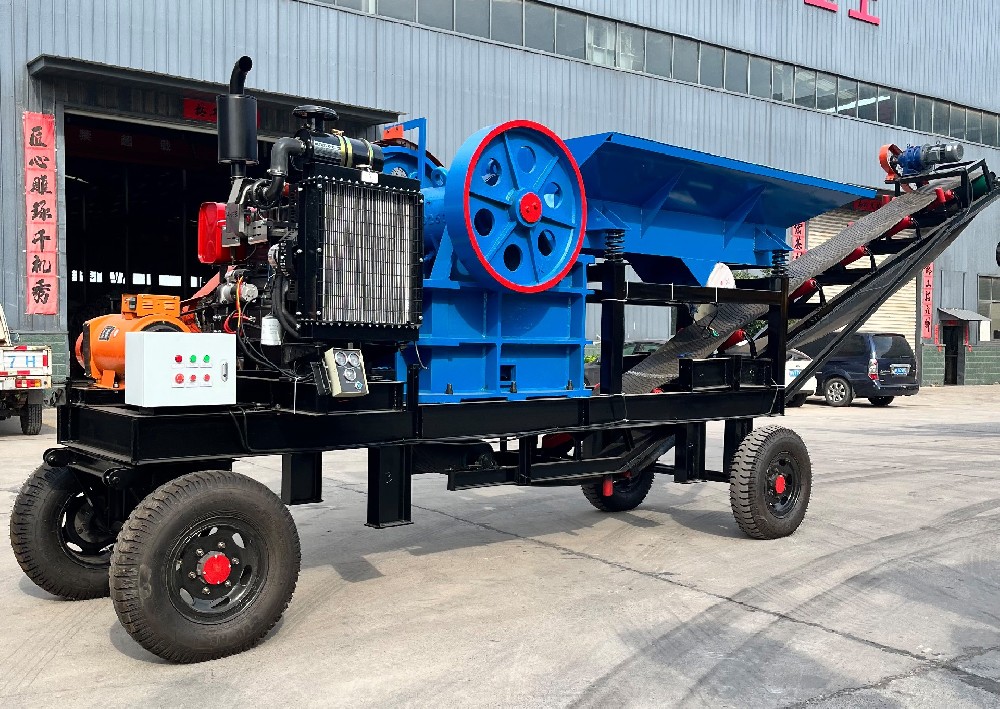 PE300X500 Jaw Crusher Mobile Vehicle